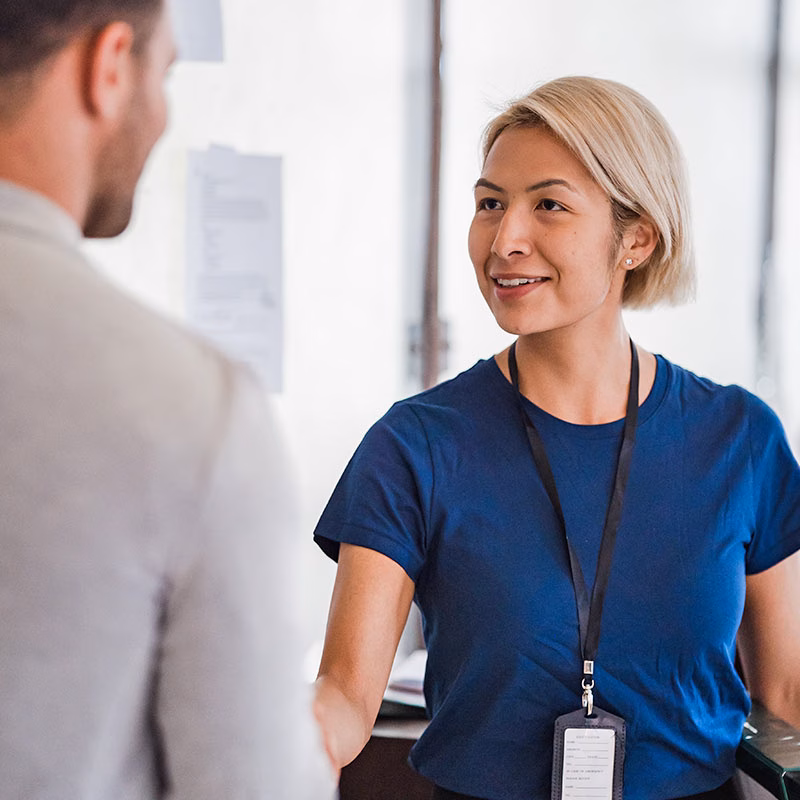 Two People Shaking Hands Two People Shaking Hands